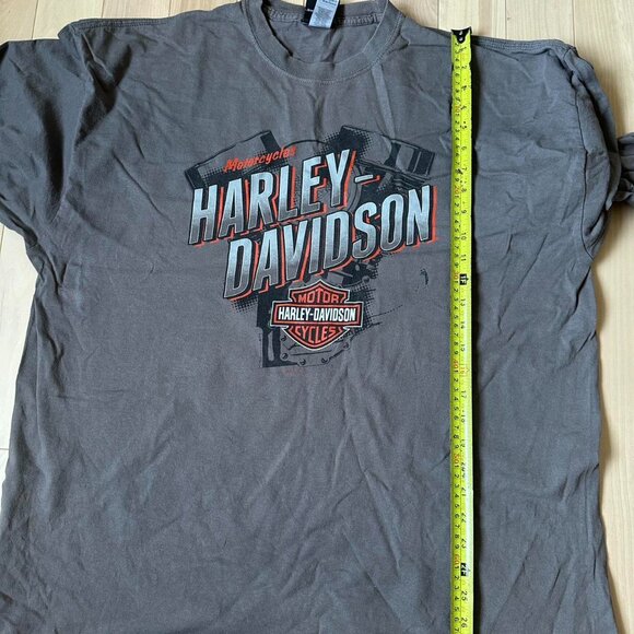 Harley-Davidson Long Sleeve Tee – Graphic Front, 2XL, Grey - Picture 7 of 8